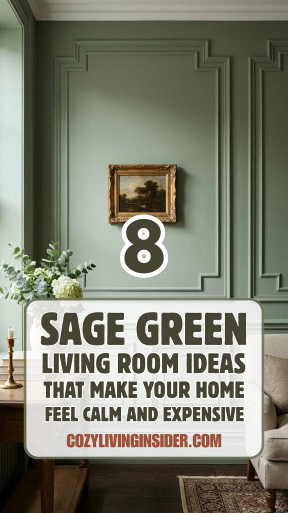 8 Sage Green Living Room Ideas That Make Your Home Feel Calm and Expensive