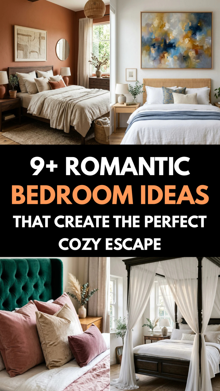 9 Romantic Bedroom Ideas That Create the Perfect Cozy Escape