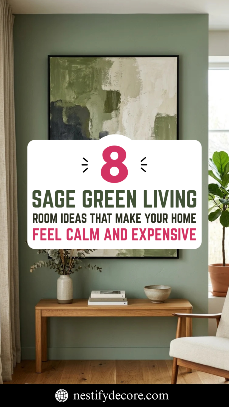 8 Sage Green Living Room Ideas That Make Your Home Feel Calm and Expensive