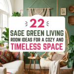 22 Sage Green Living Room Ideas for a Cozy and Timeless Space