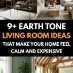 9 Earth Tone Living Room Ideas That Make Your Home Feel Calm and Expensive