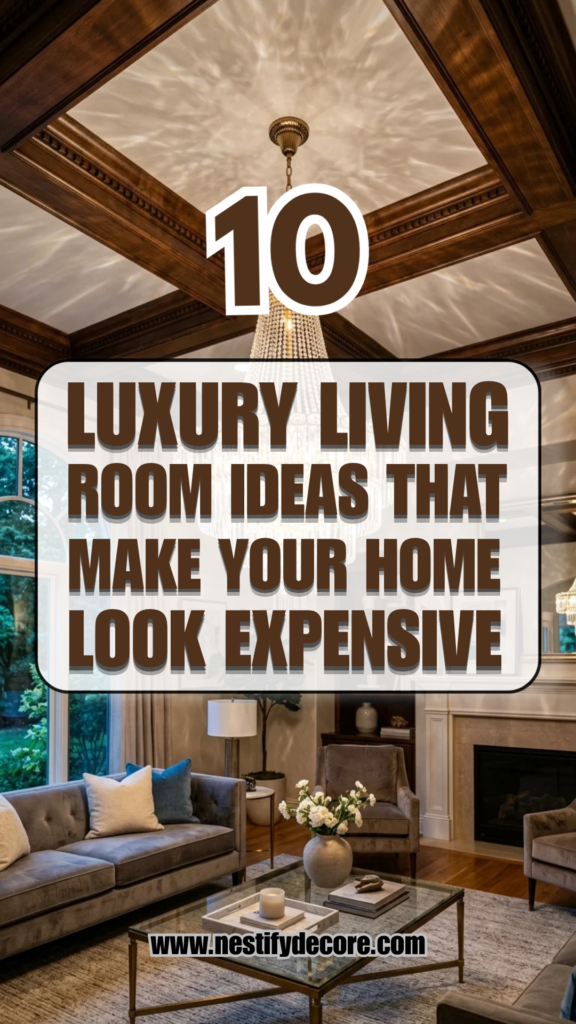 10 Luxury Living Room Ideas That Make Your Home Look Expensive