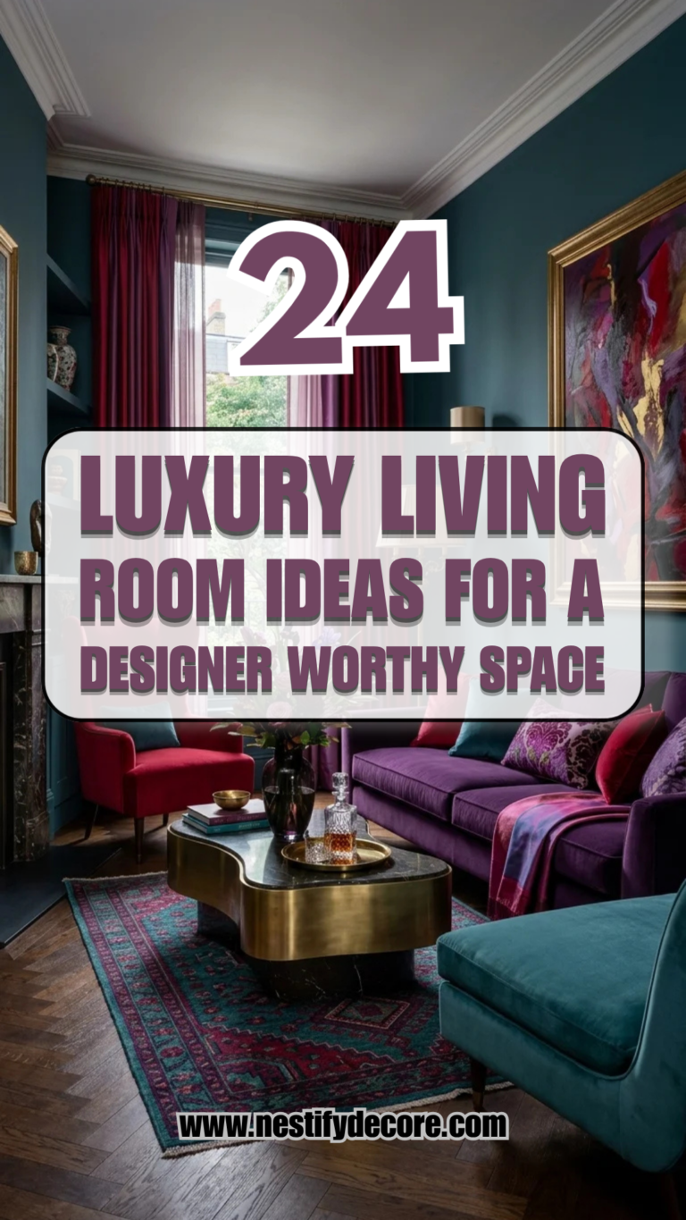 24 Luxury Living Room Ideas for a Designer-Worthy Space