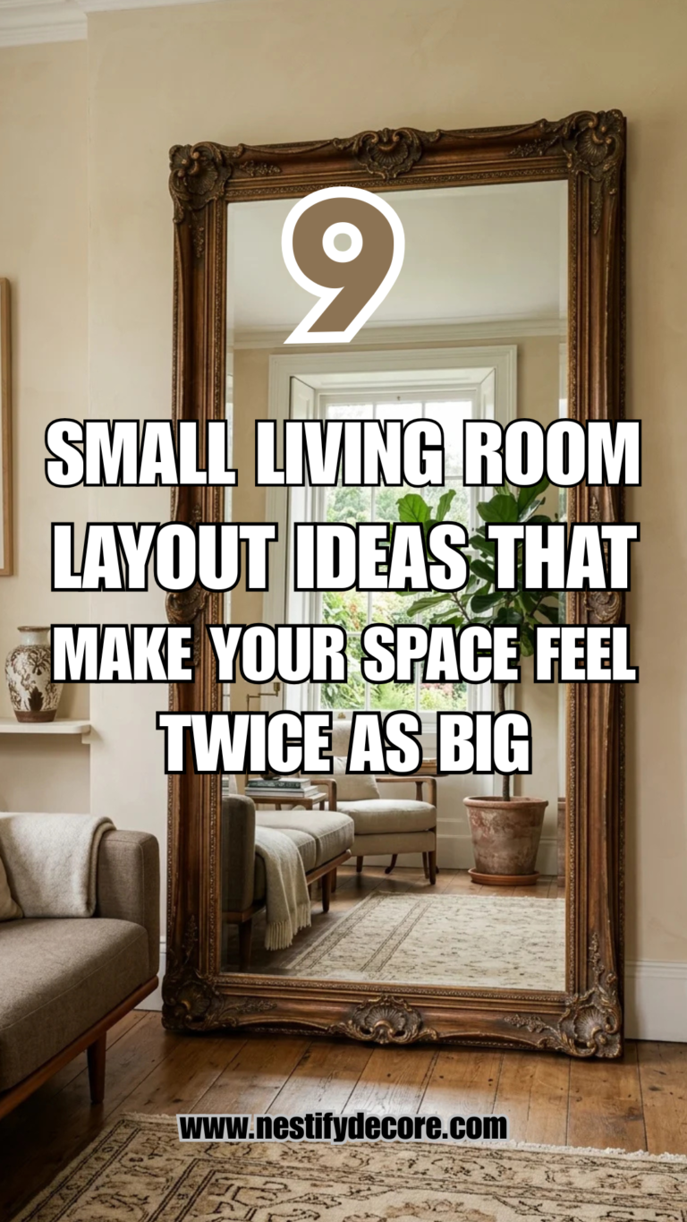 9 Small Living Room Layout Ideas That Make Your Space Feel Twice as Big
