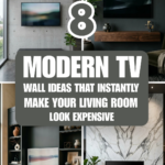 8 Modern TV Wall Ideas That Instantly Make Your Living Room Look Expensive