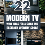 22 Modern TV Wall Ideas for a Clean and Designer-Worthy Space
