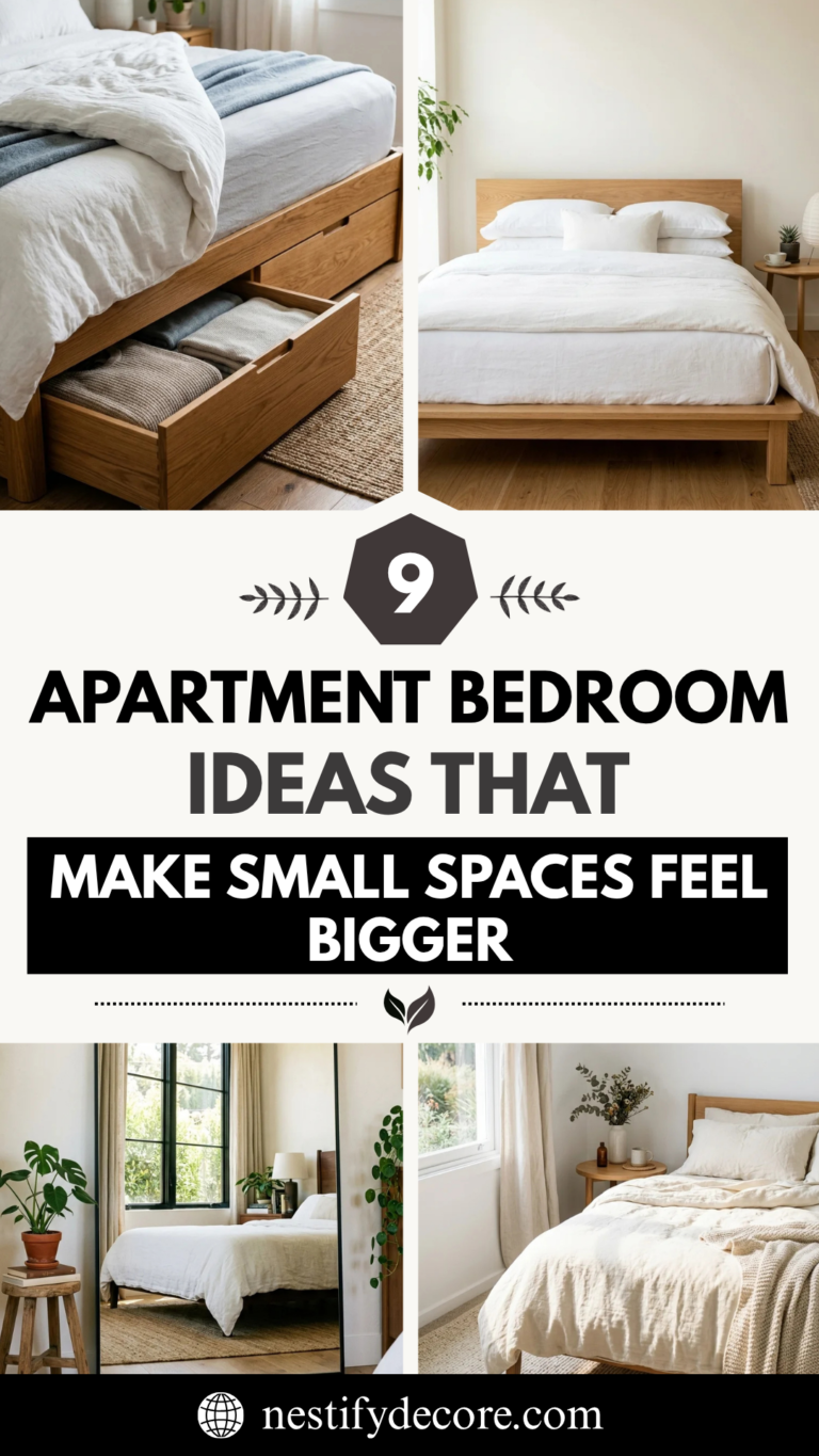 9 Apartment Bedroom Ideas That Make Small Spaces Feel Bigger