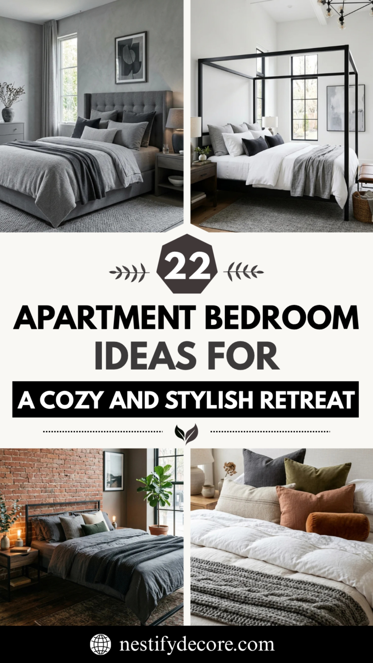 22 Apartment Bedroom Ideas for a Cozy and Stylish Retreat