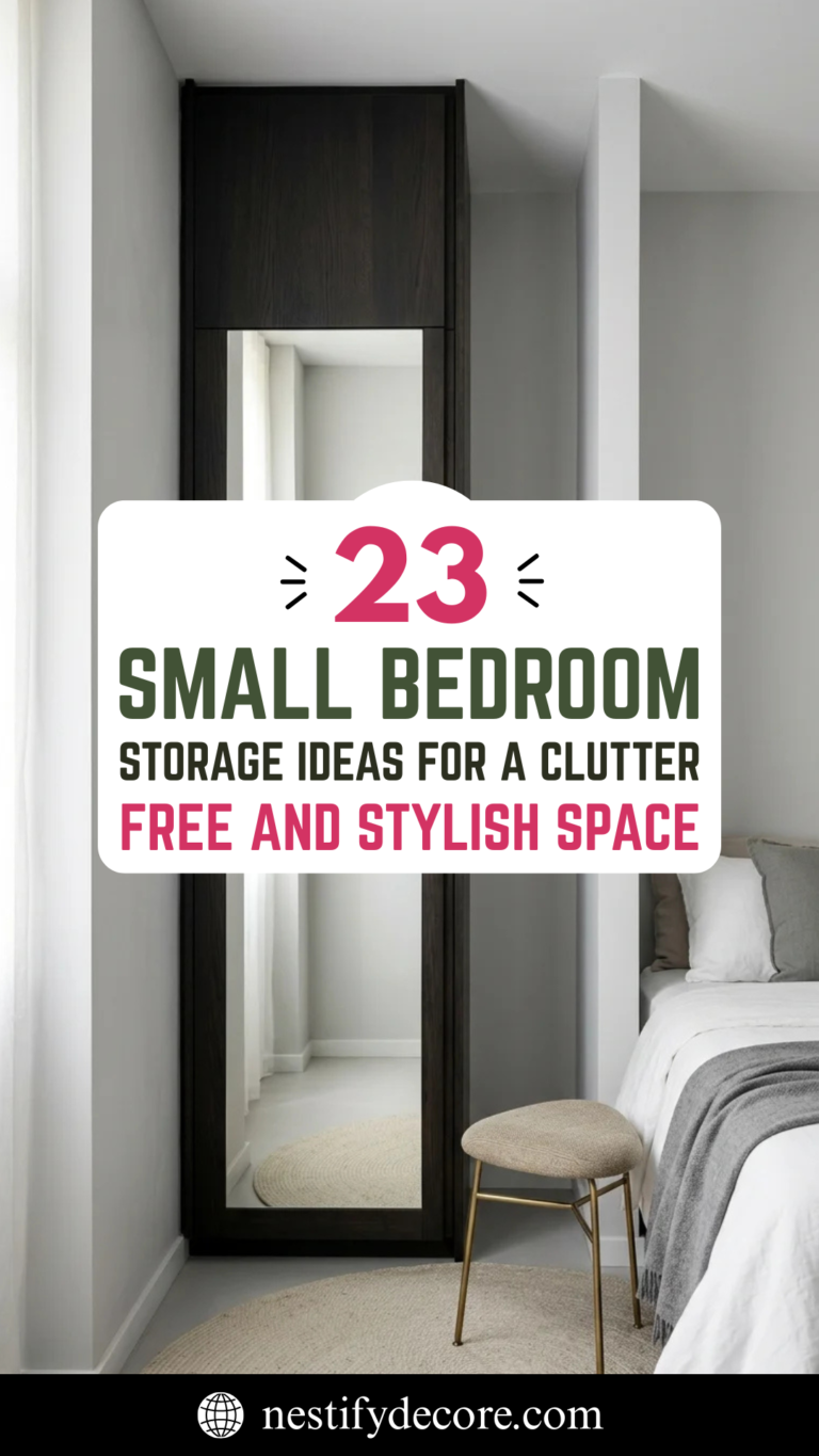 23 Small Bedroom Storage Ideas for a Clutter-Free and Stylish Space