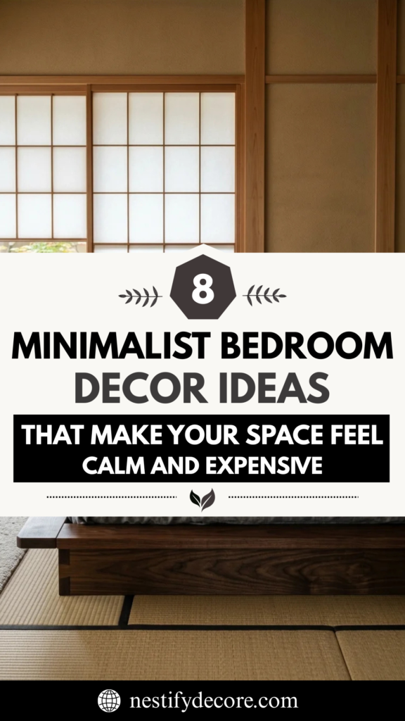 8 Minimalist Bedroom Decor Ideas That Make Your Space Feel Calm and Expensive