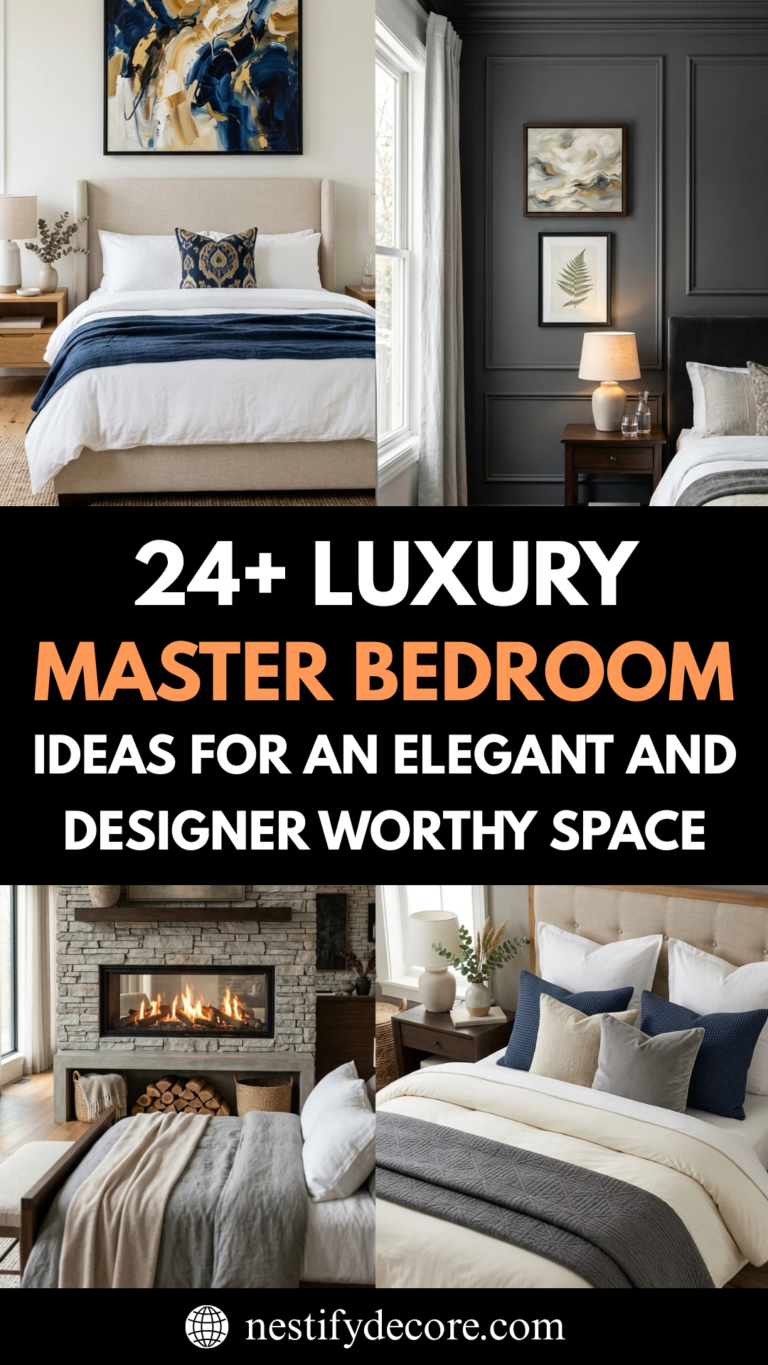 24 Luxury Master Bedroom Ideas for an Elegant and Designer-Worthy Space