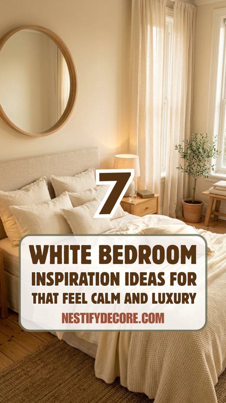7 White Bedroom Inspiration Ideas That Feel Calm and Luxury