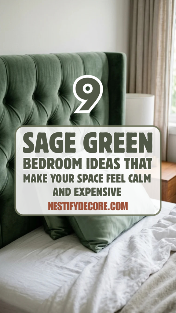 9 Sage Green Bedroom Ideas That Make Your Space Feel Calm and Expensive