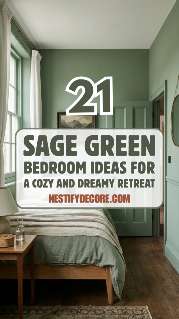 21 Sage Green Bedroom Ideas for a Cozy and Dreamy Retreat