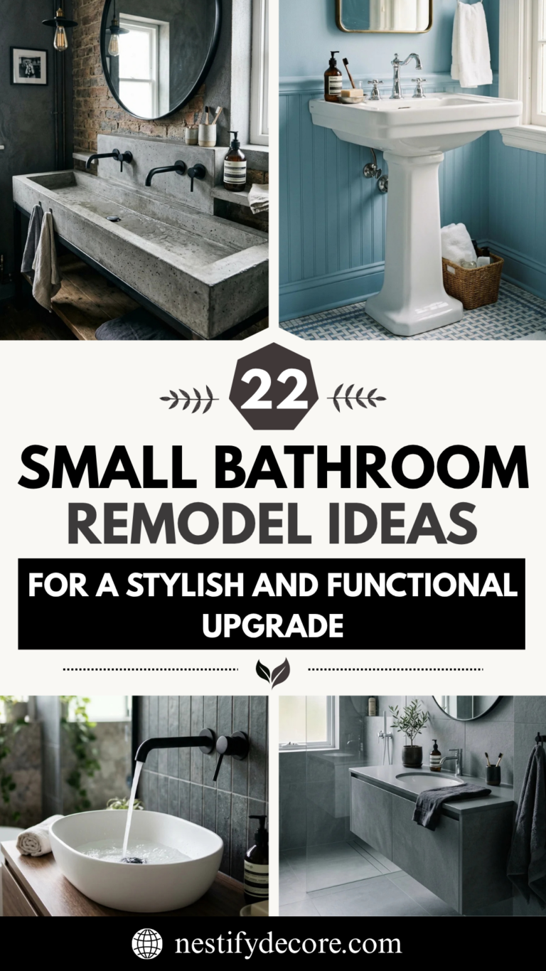 22 Small Bathroom Remodel Ideas for a Stylish and Functional Upgrade