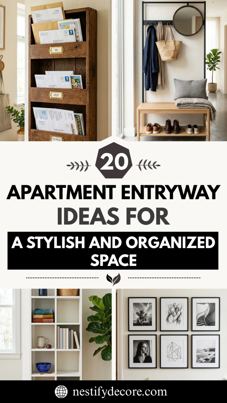 20 Apartment Entryway Ideas for a Stylish and Organized Space