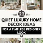 22 Quiet Luxury Home Decor Ideas for a Timeless Designer Look