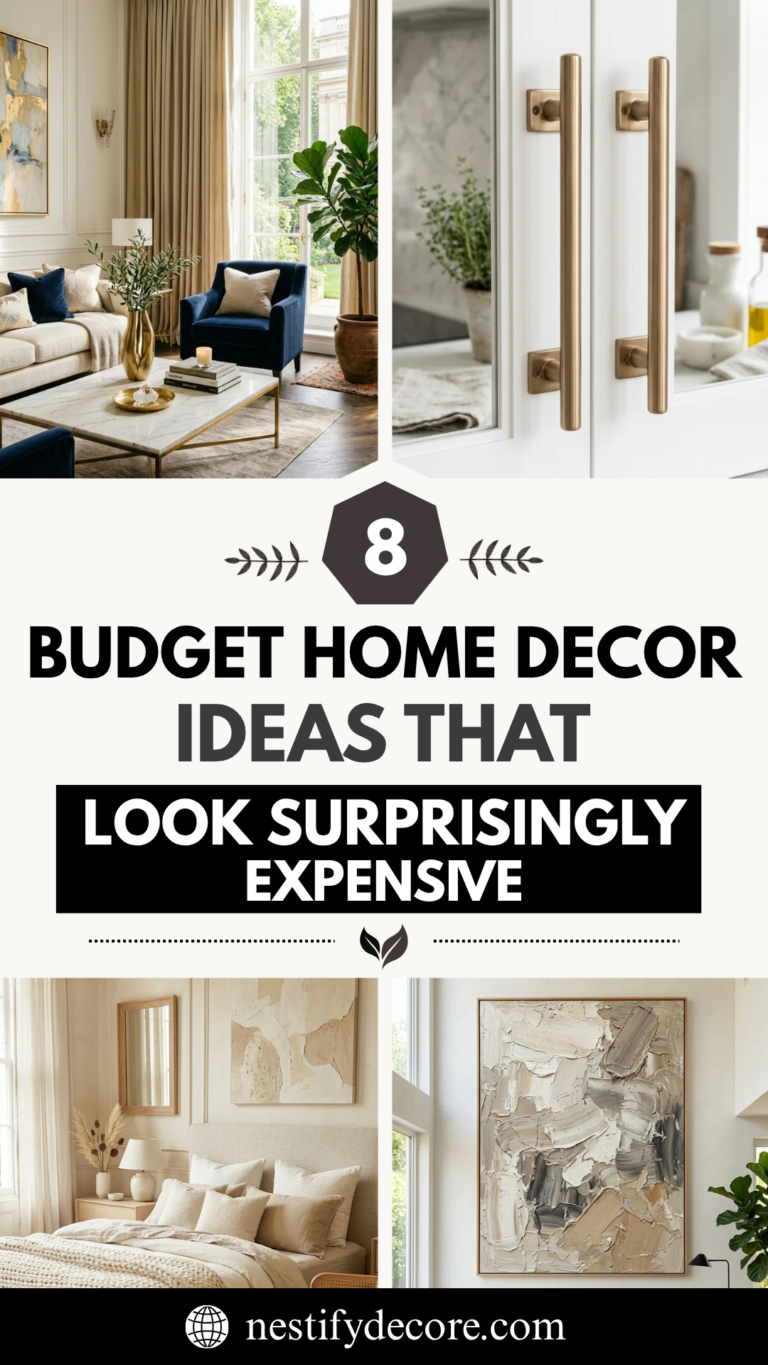8 Budget Home Decor Ideas That Look Surprisingly Expensive