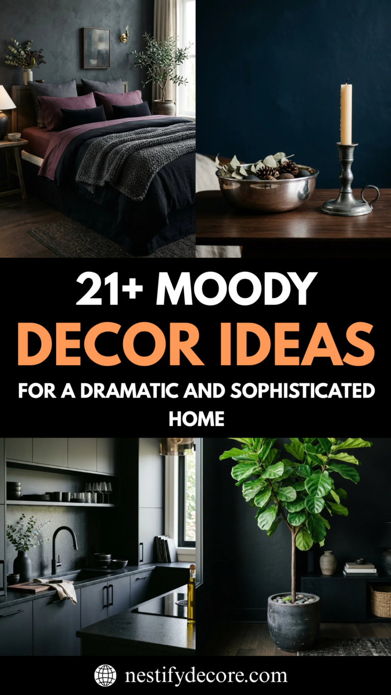21 Moody Home Decor Ideas for a Dramatic and Sophisticated Home