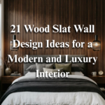 21 Wood Slat Wall Design Ideas for a Modern and Luxury Interior