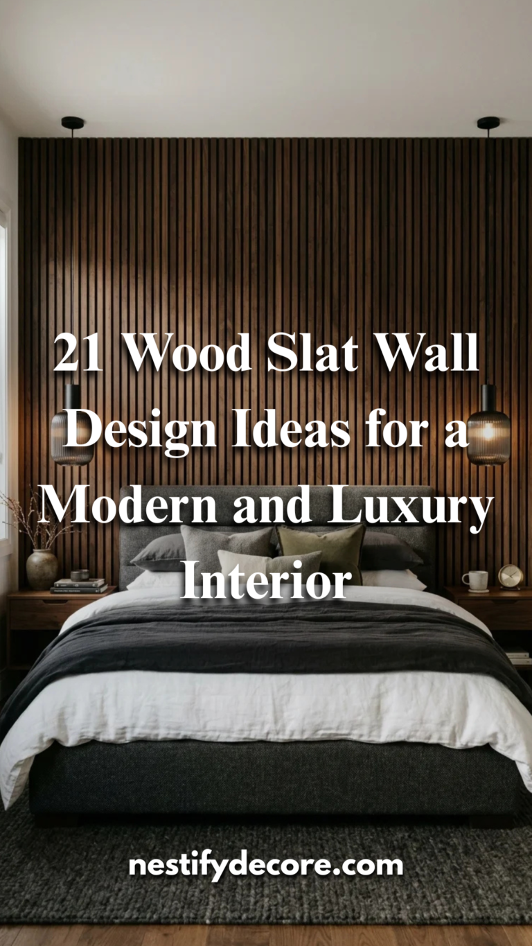 21 Wood Slat Wall Design Ideas for a Modern and Luxury Interior