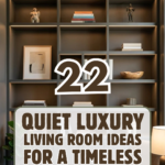22 Quiet Luxury Living Room Ideas for a Timeless Designer Look