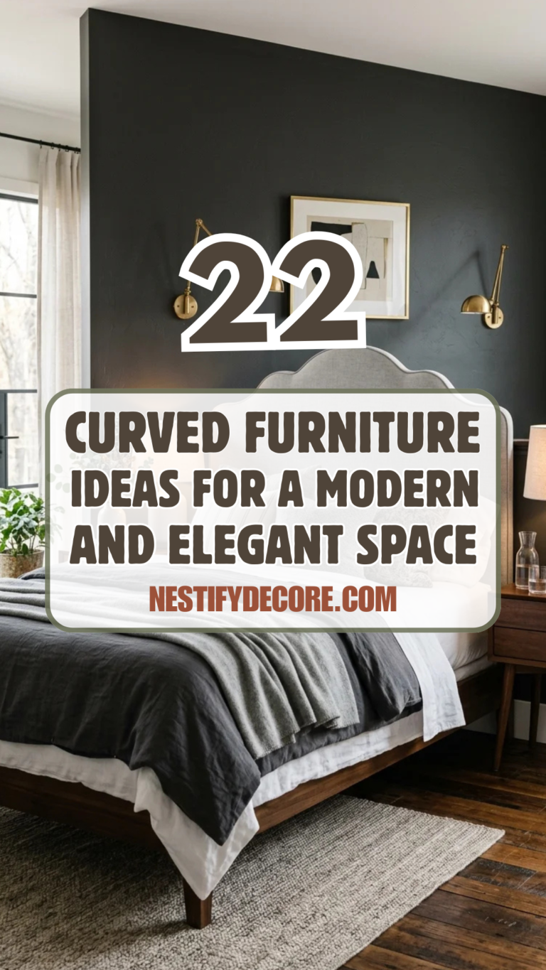 22 Curved Furniture Ideas for a Modern and Elegant Space