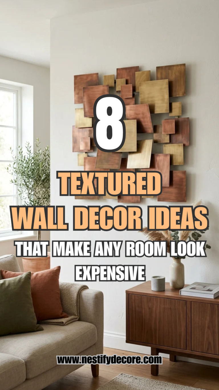 8 Textured Wall Decor Ideas That Make Any Room Look Expensive
