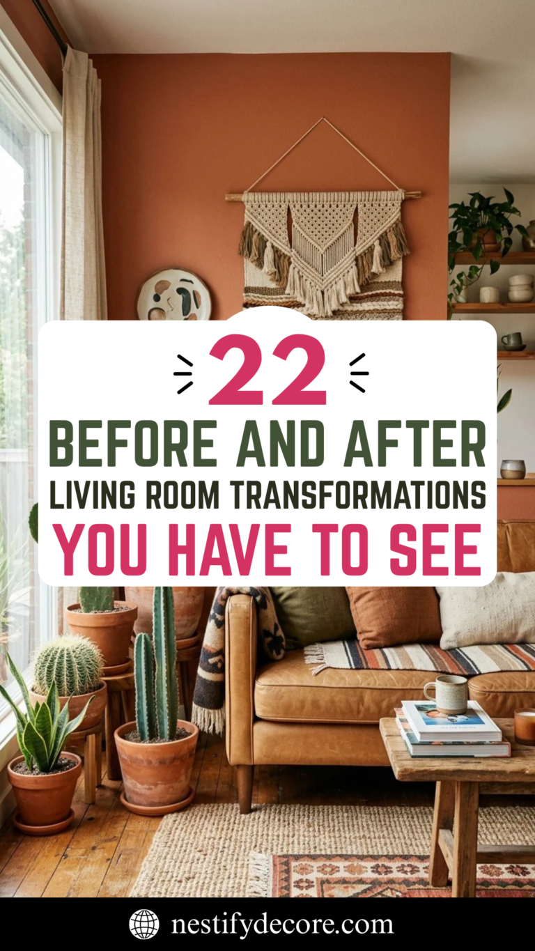22 Before and After Living Room Transformations You Have to See