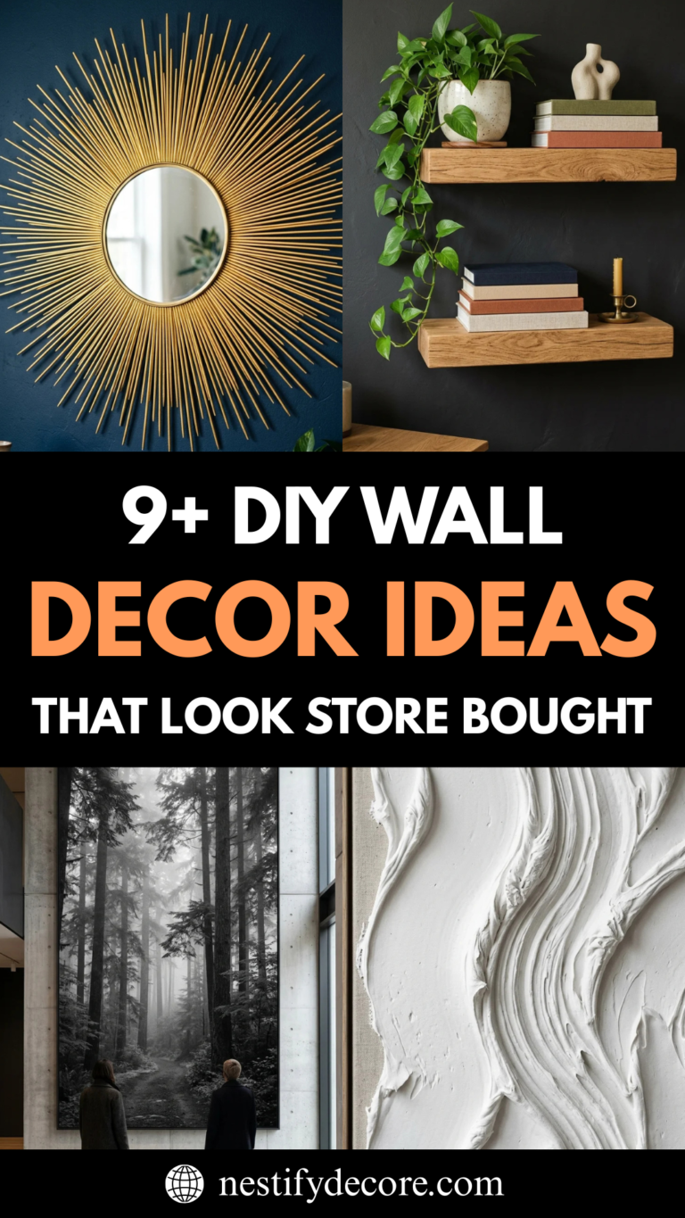 9 DIY Wall Decor Ideas That Look Store-Bought