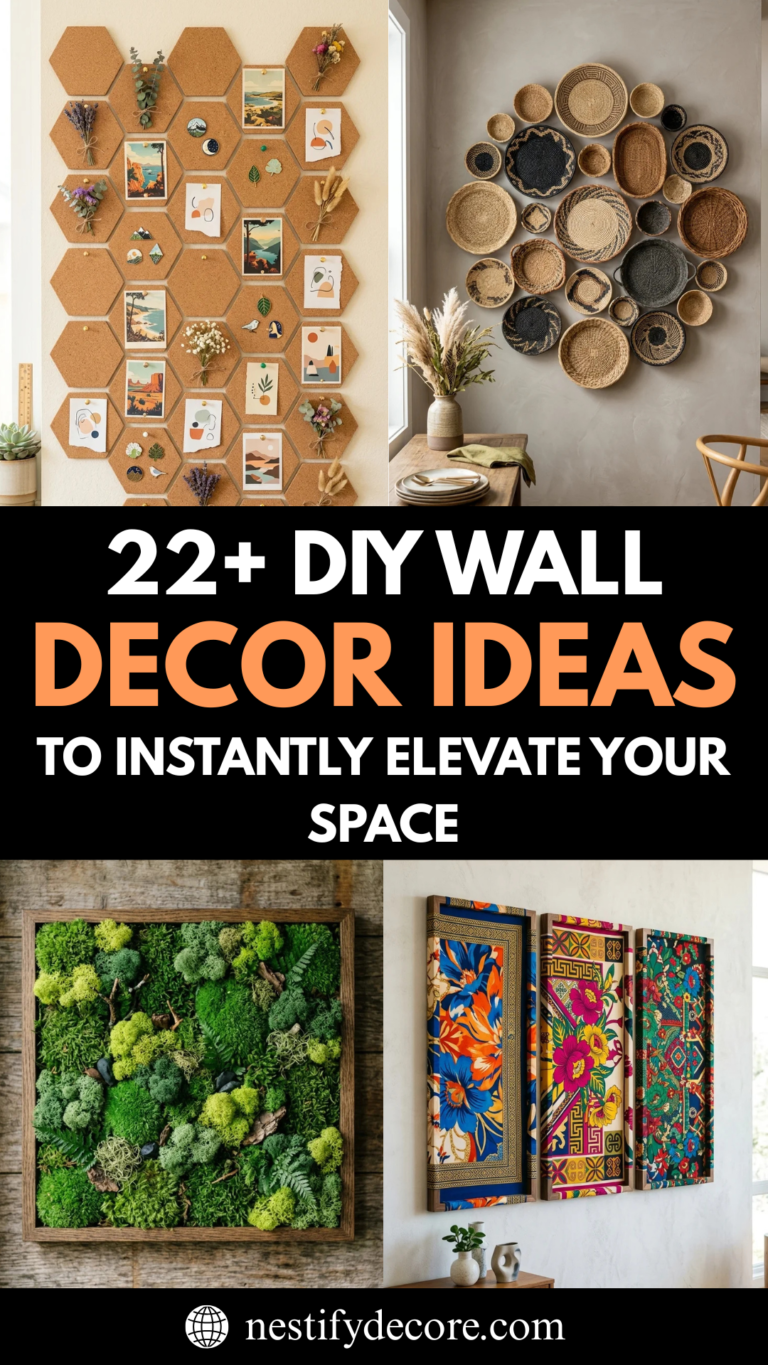 22 DIY Wall Decor Ideas to Instantly Elevate Your Space