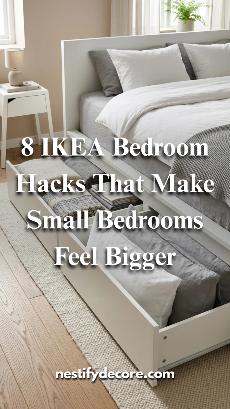 8 IKEA Bedroom Hacks That Make Small Bedrooms Feel Bigger