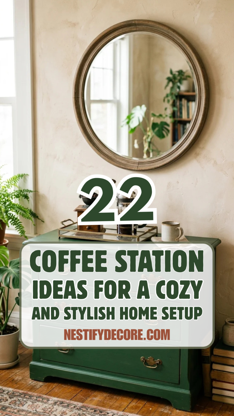 22 Coffee Station Ideas for a Cozy and Stylish Home Setup