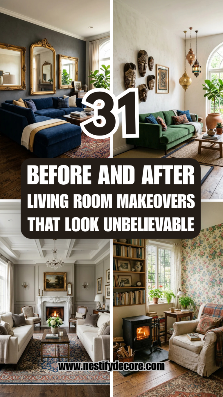 31 Before and After Living Room Makeovers That Look Unbelievable