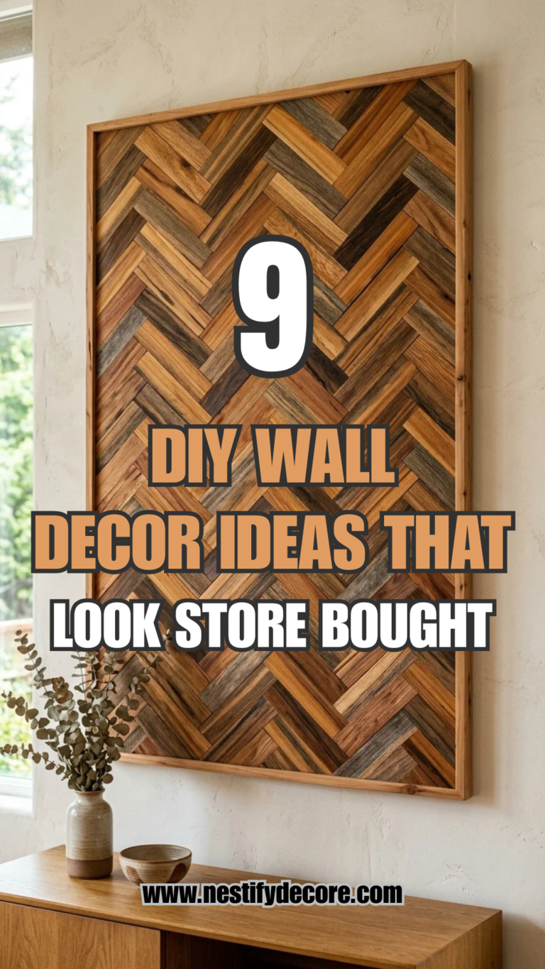 9 DIY Wall Decor Ideas That Look Store-Bought