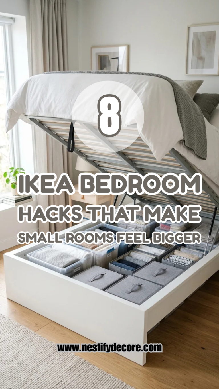 8 IKEA Bedroom Hacks That Make Small Rooms Feel Bigger