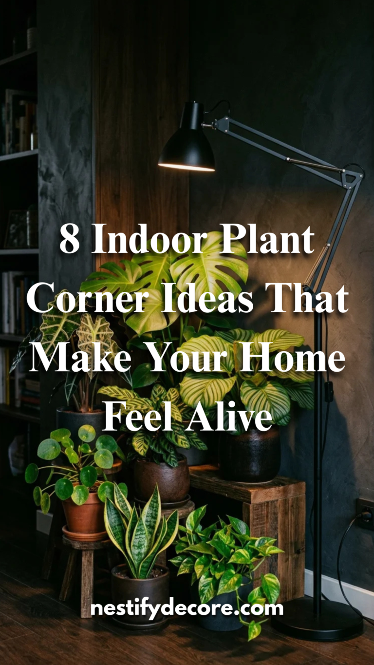 8 Indoor Plant Corner Ideas That Make Your Home Feel Alive