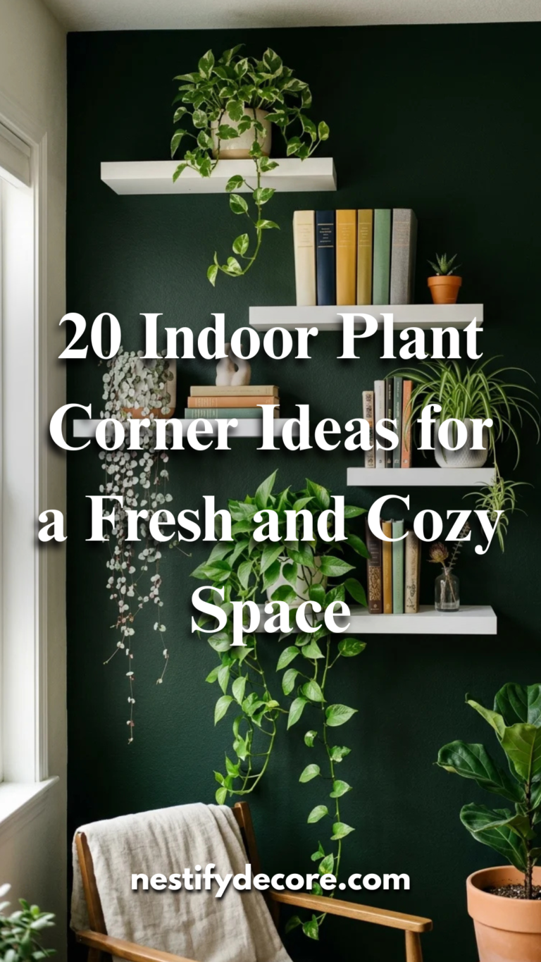 20 Indoor Plant Corner Ideas for a Fresh and Cozy Space