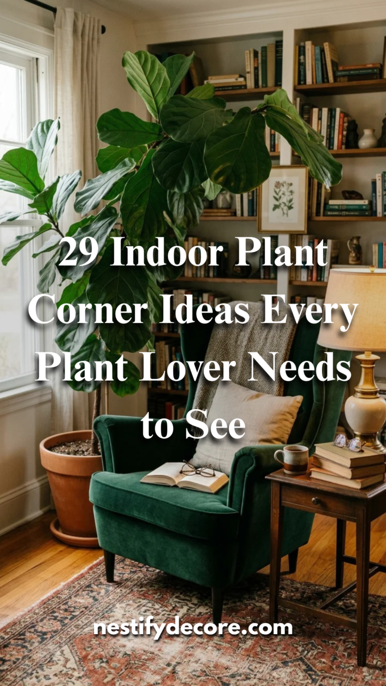 29 Indoor Plant Corner Ideas Every Plant Lover Needs to See