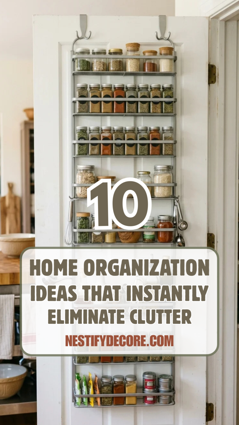 22 Home Organization Ideas for a Clean and Stress-Free Home