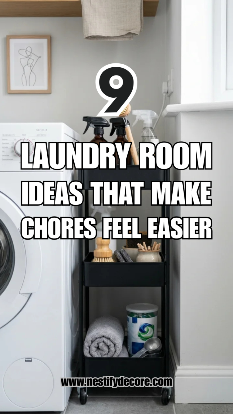 9 Laundry Room Ideas That Make Chores Feel Easier