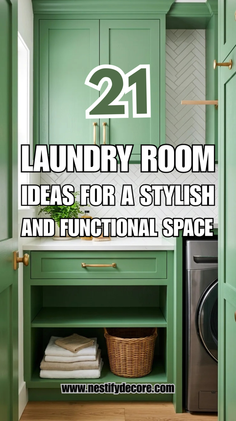 21 Laundry Room Ideas for a Stylish and Functional Space