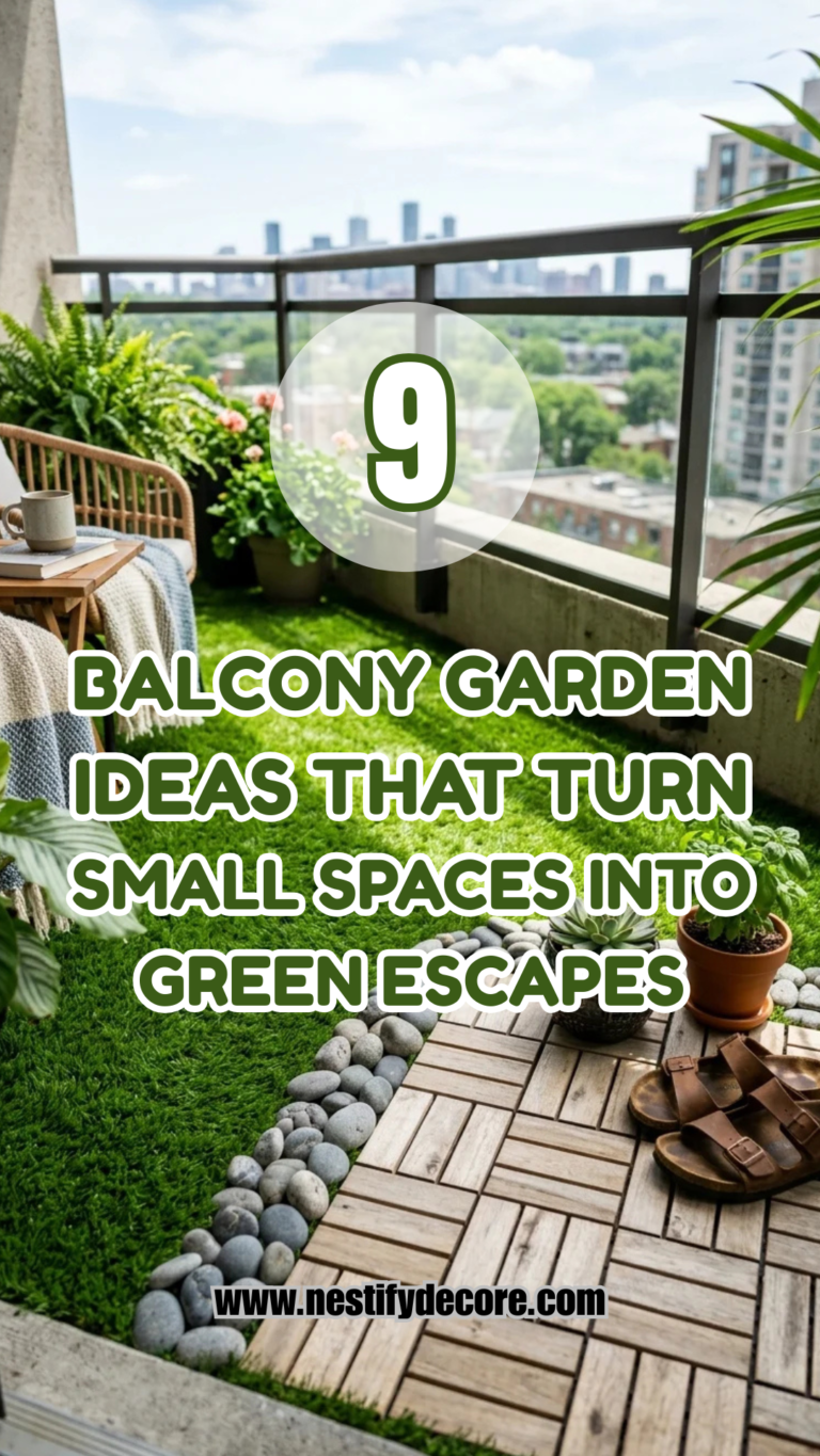 9 Balcony Garden Ideas That Turn Small Spaces Into Green Escapes