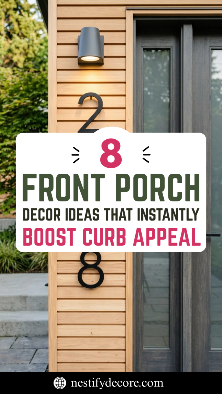 8 Front Porch Decor Ideas That Instantly Boost Curb Appeal