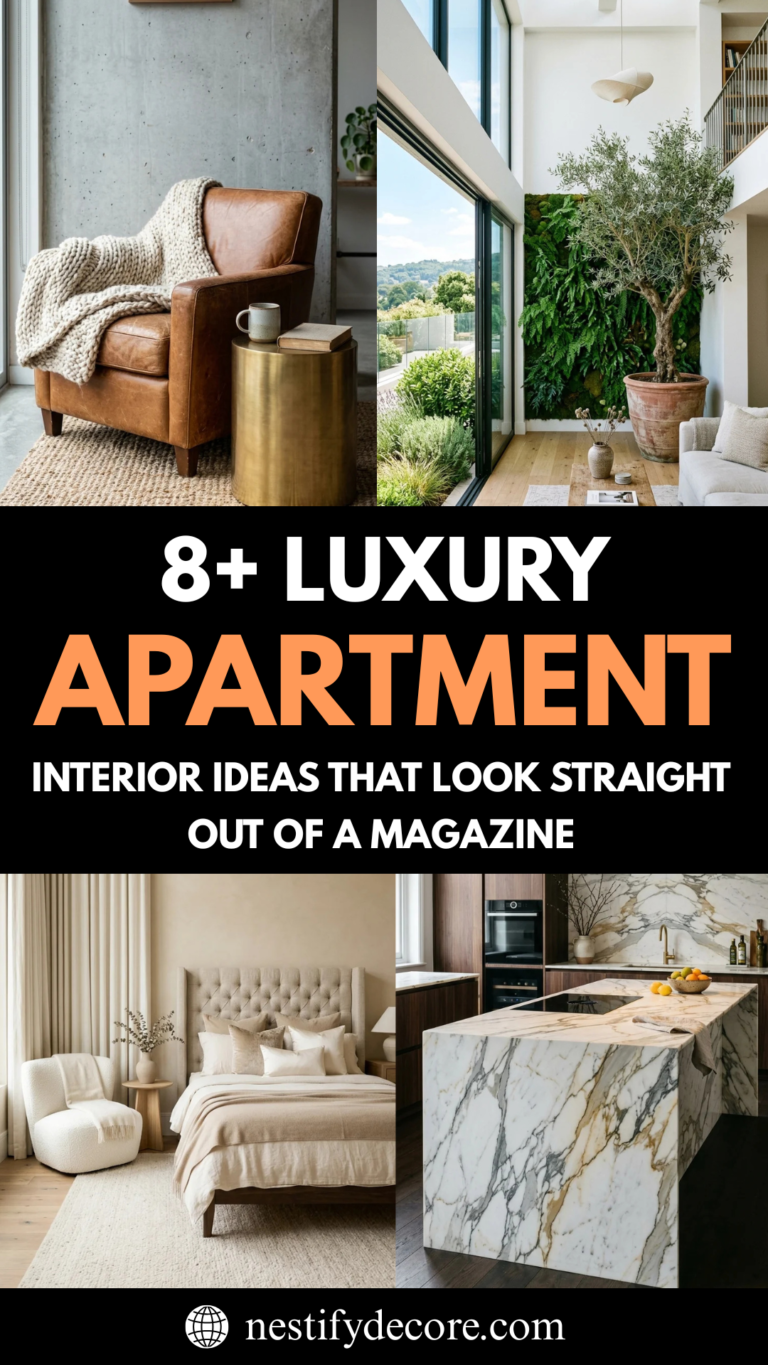 8 Luxury Apartment Interior Ideas That Look Straight Out of a Magazine