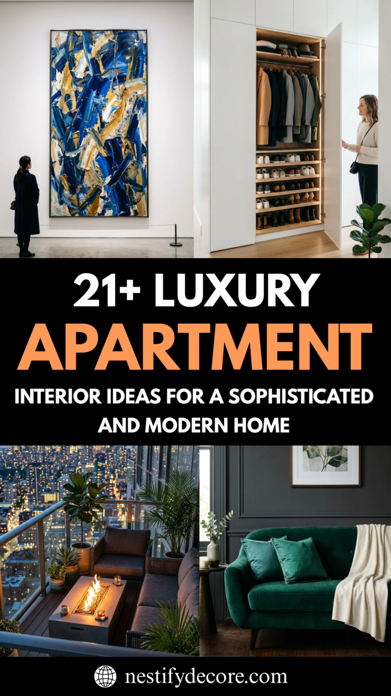 21 Luxury Apartment Interior Ideas for a Sophisticated and Modern Home