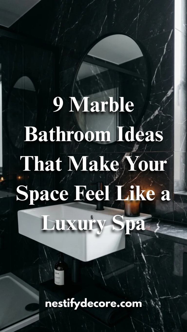 9 Marble Bathroom Ideas That Make Your Space Feel Like a Luxury Spa