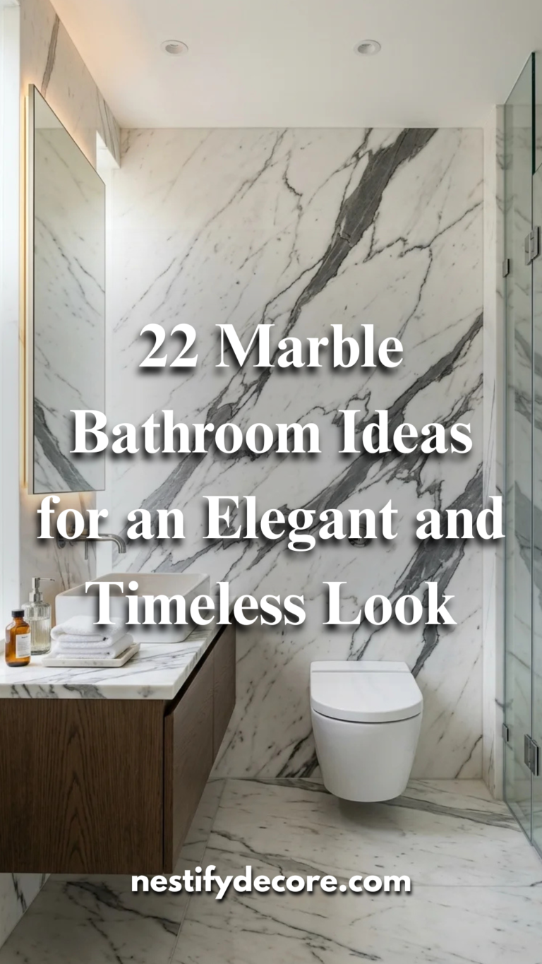 22 Marble Bathroom Ideas for an Elegant and Timeless Look