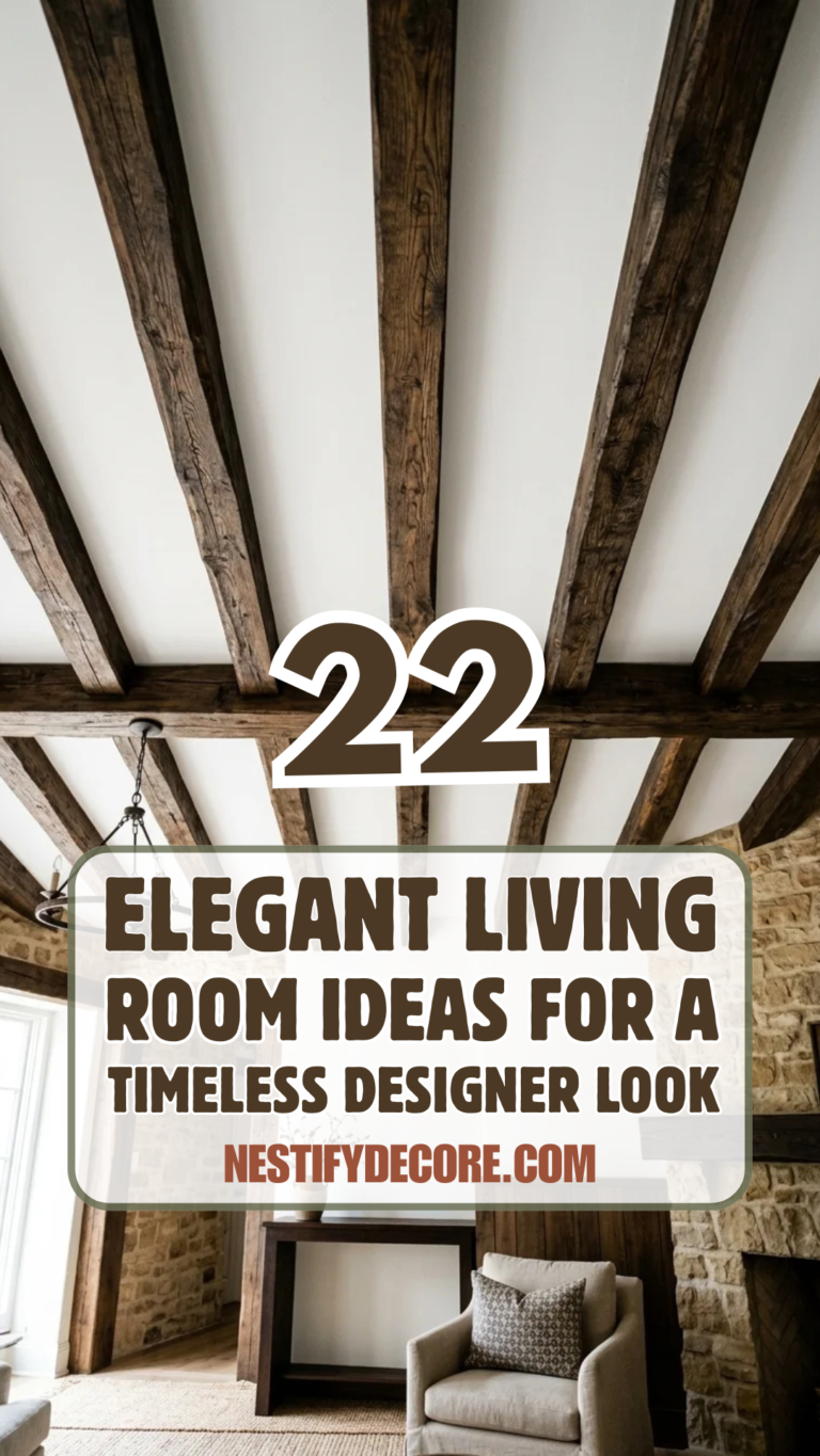 22 Elegant Living Room Ideas for a Timeless Designer Look