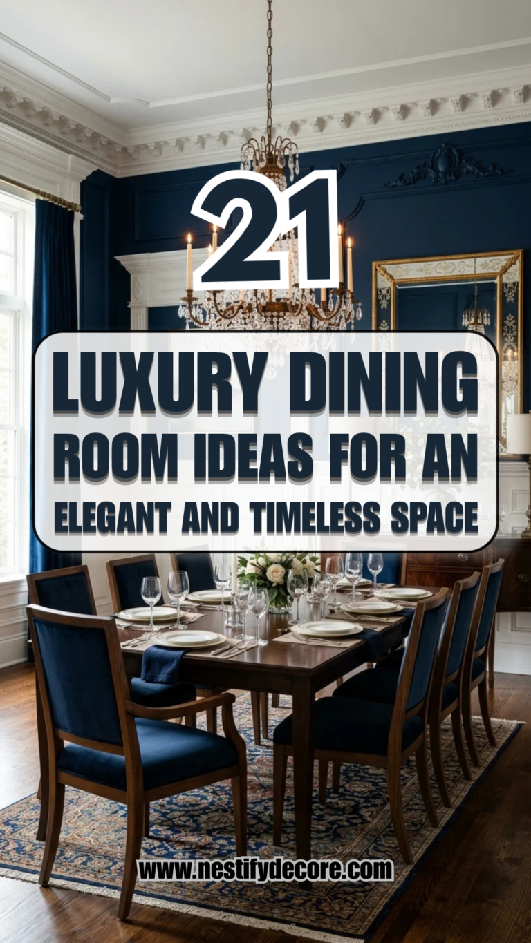 21 Luxury Dining Room Ideas for an Elegant and Timeless Space